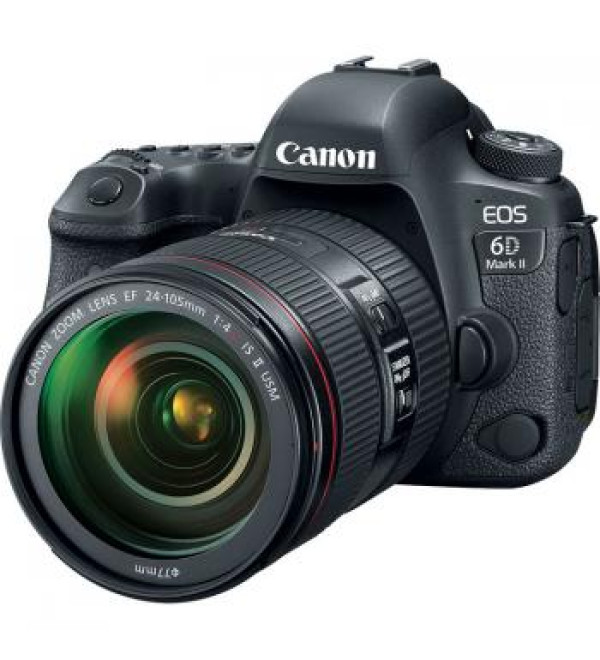 Canon EOS 6D Mark II DSLR Camera with 24-105mm f/4 IS II USM Lens